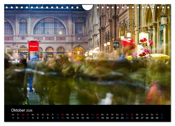 Produktbild: Z&Uuml;RICH - Little Big City (Wandkalender 2026 DIN A4 quer), CALVENDO Monatskalender
