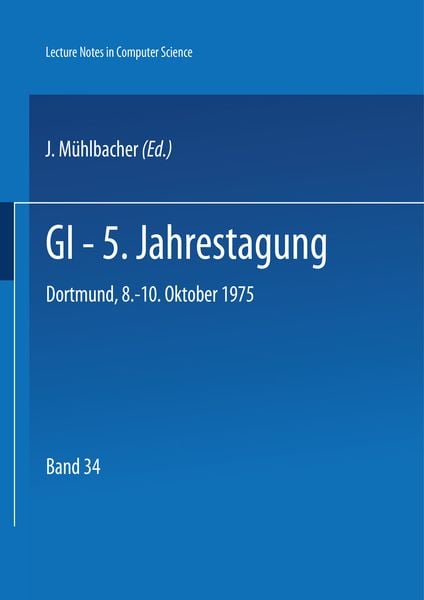 Produktbild: GI - 5. Jahrestagung