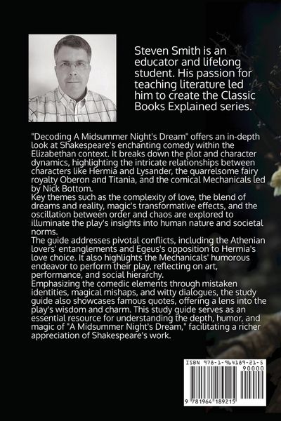 Produktbild: Study Guide for Decoding A Midsummer Night's Dream