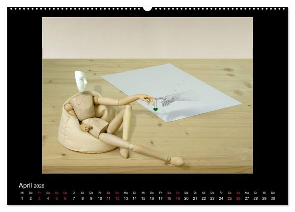 Produktbild: optische T&auml;uschungen 2026 (hochwertiger Premium Wandkalender 2026 DIN A2 quer), Kunstdruck in Hochglanz