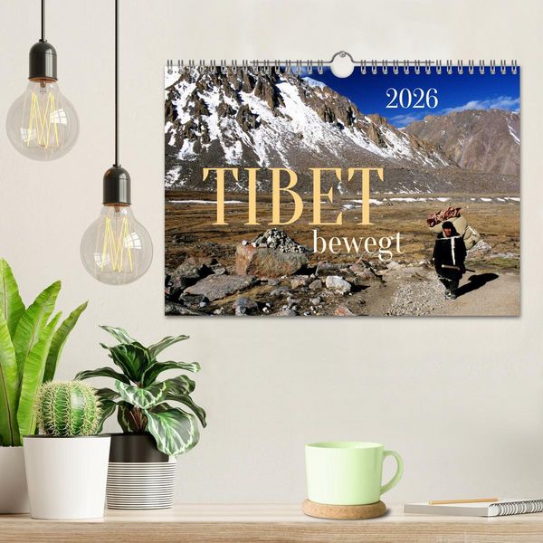 Produktbild: Tibet bewegt (Wandkalender 2026 DIN A4 quer), CALVENDO Monatskalender