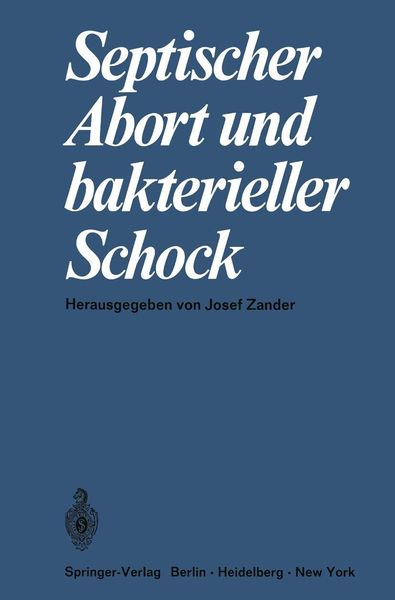 Produktbild: Septischer Abort und bakterieller Schock