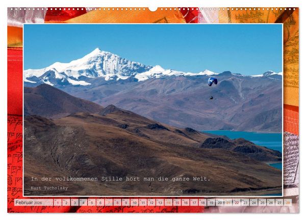 Produktbild: Farben Tibets (Wandkalender 2026 DIN A2 quer), CALVENDO Monatskalender