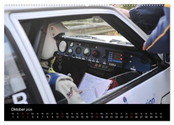 Produktbild: Asphalt und Schotter Rallye (Wandkalender 2026 DIN A2 quer), CALVENDO Monatskalender