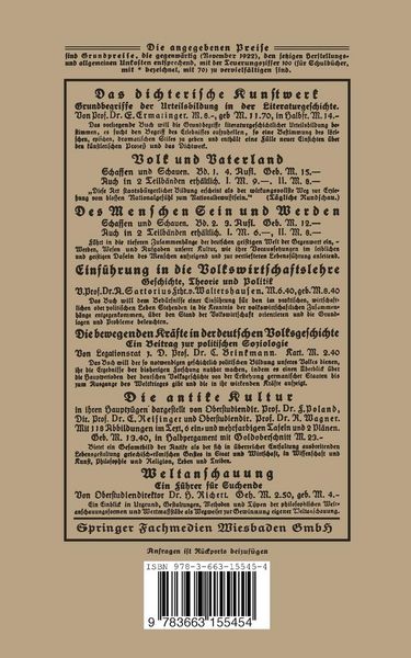Produktbild: Die Entwicklung des deutschen Wirtschaftslebens im letzten Jahrhundert