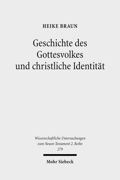 Produktbild: Geschichte des Gottesvolkes und christliche Identit&auml;t