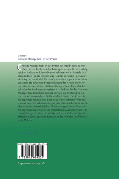 Produktbild: Content-Management in der Praxis