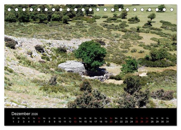 Produktbild: Insel Kreta (Tischkalender 2026 DIN A5 quer), CALVENDO Monatskalender