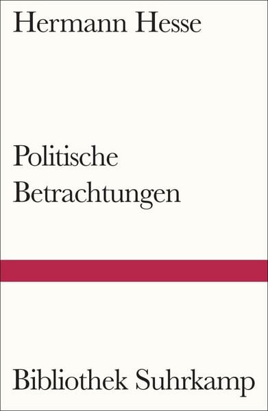 Produktbild: Politische Betrachtungen