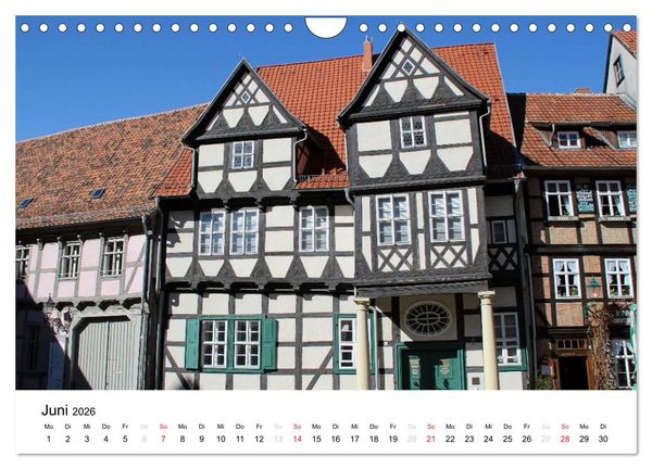 Produktbild: Quedlinburg im Harz (Wandkalender 2026 DIN A4 quer), CALVENDO Monatskalender