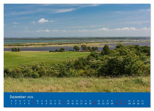 Produktbild: Besuch auf Hiddensee (hochwertiger Premium Wandkalender 2026 DIN A2 quer), Kunstdruck in Hochglanz