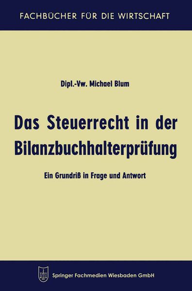 Produktbild: Das Steuerrecht in der Bilanzbuchhalterpr&uuml;fung