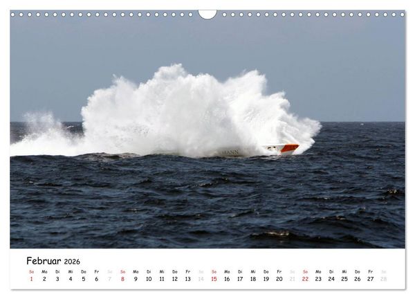Produktbild: Offshore Powerboats (Wandkalender 2026 DIN A3 quer), CALVENDO Monatskalender