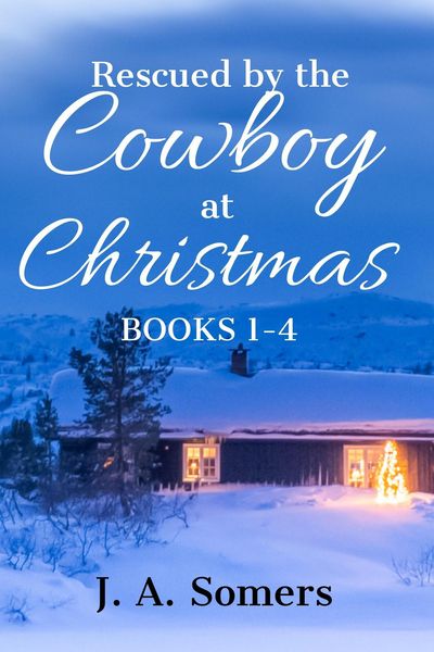 Produktbild: Rescued by the Cowboy at Christmas Collection Books 1-4