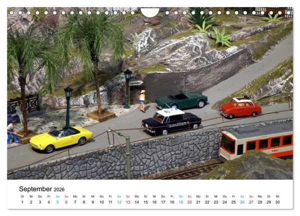 Produktbild: Bella Italia im Modell (Wandkalender 2026 DIN A4 quer), CALVENDO Monatskalender