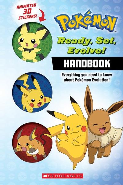 Produktbild: Ready, Set, Evolve! Handbook: With 3D Stickers (Pok&eacute;mon)