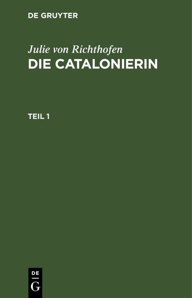 Produktbild: Die Catalonierin. Teil 1