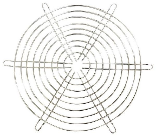 TRU COMPONENTS Lüftergitter 1 St. (B x H) 220mm x 220mm Stahl