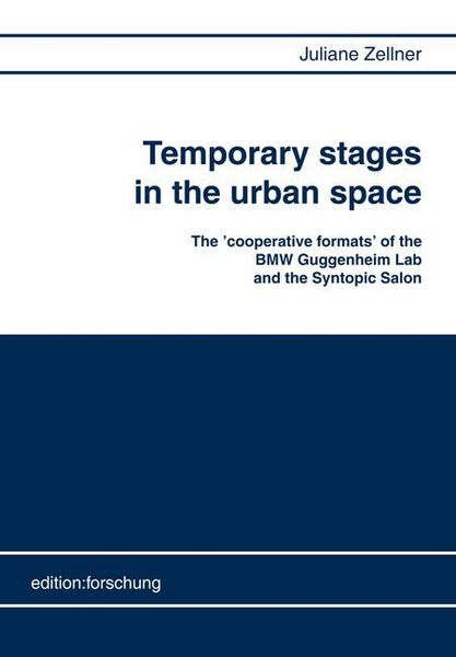 Produktbild: Temporary stages in the urban space