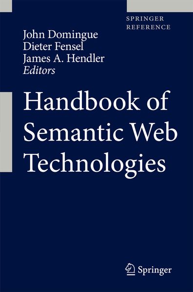 Produktbild: Handbook of Semantic Web Technologies