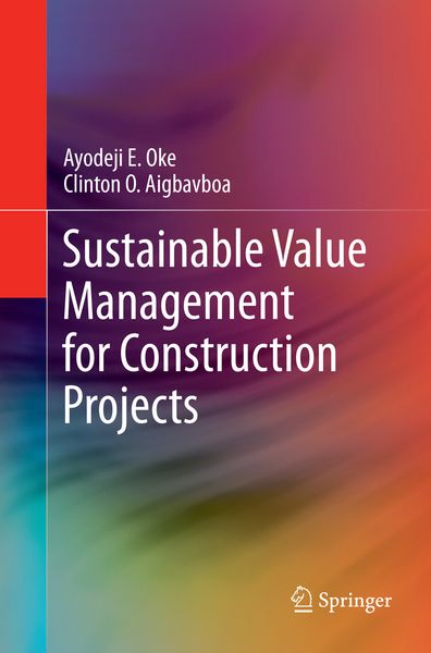 Produktbild: Sustainable Value Management for Construction Projects
