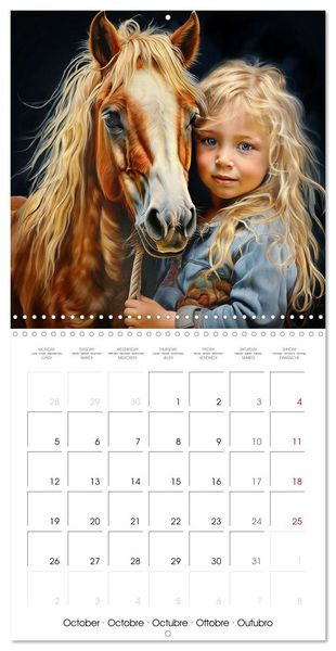 Produktbild: Children and Pets (Wall Calendar 2026 12 &times; 12 Inch) CALVENDO 12 Month Wall Calendar