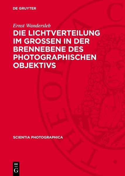 Produktbild: Die Lichtverteilung im grossen in der Brennebene des photographischen Objektivs