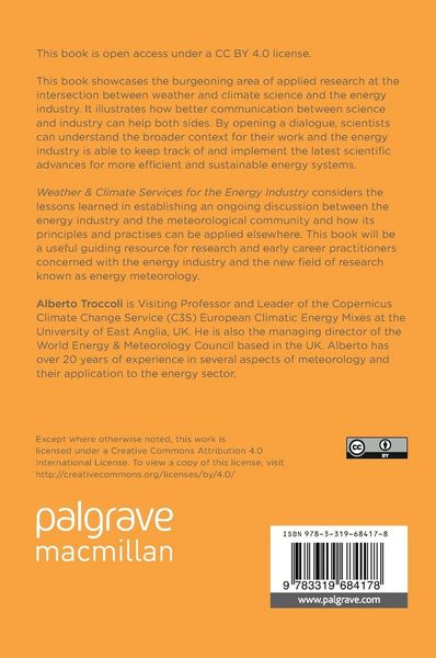 Produktbild: Weather & Climate Services for the Energy Industry