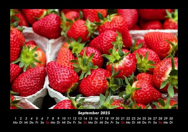 Produktbild: Obstkalender 2025 Fotokalender DIN A3