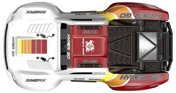 Produktbild: MJX Wei&szlig;-Rot Brushless 1:14 RC Modellauto Elektro Short Course Allradantrieb (4WD) RtR 2,4 GHz Inkl. Akku und Ladeger&auml;t, mit Lichteffekt