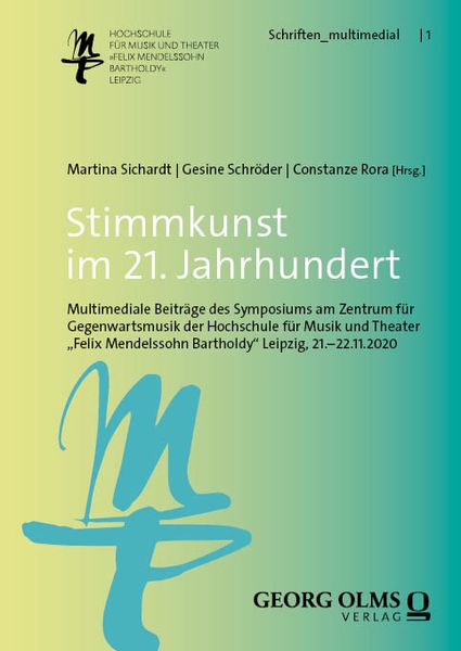 Produktbild: Stimmkunst im 21. Jahrhundert