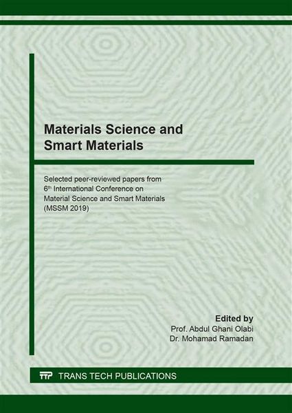 Produktbild: Materials Science and Smart Materials