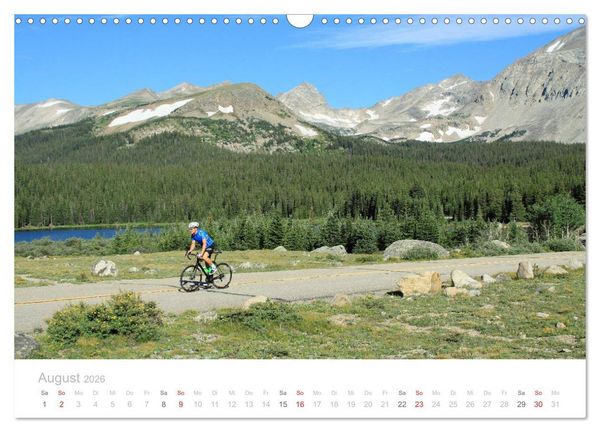Produktbild: Colorado - H&ouml;henrausch mit dem Rennrad (Wandkalender 2026 DIN A3 quer), CALVENDO Monatskalender