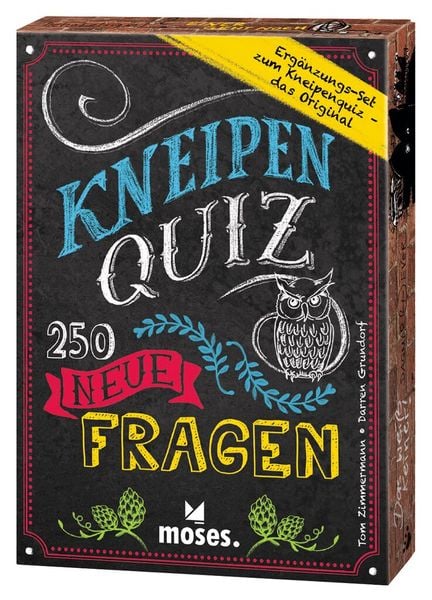 Produktbild: Moses. - Kneipenquiz Neue Fragen, 1. Ergänzungsset