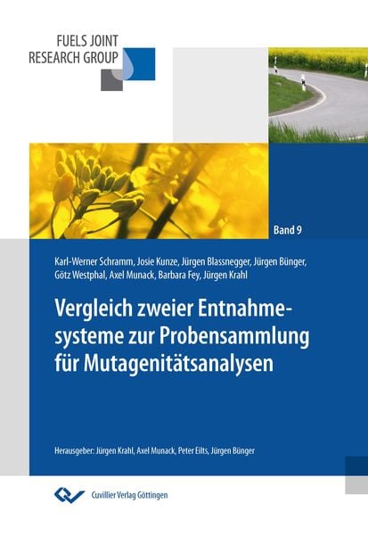 Produktbild: Endbericht zum Projekt &bdquo;Vergleich zweier Entnahmesysteme zur Probensammlung f&uuml;r Mutagenit&auml;tsanalysen&ldquo;