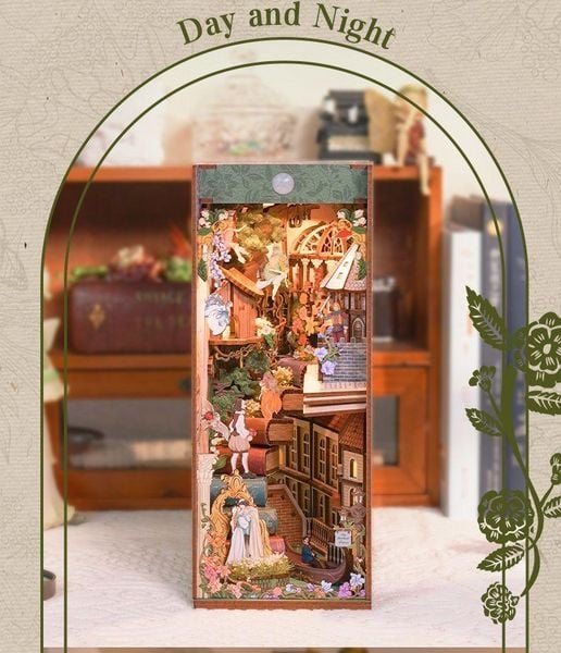 Produktbild: Book Nook DIY B&uuml;cherecke Shakespears Verse