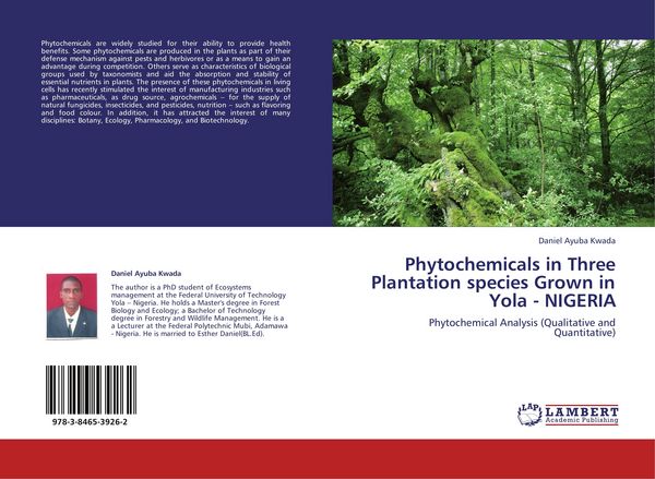 Produktbild: Phytochemicals in Three Plantation species Grown in Yola - NIGERIA