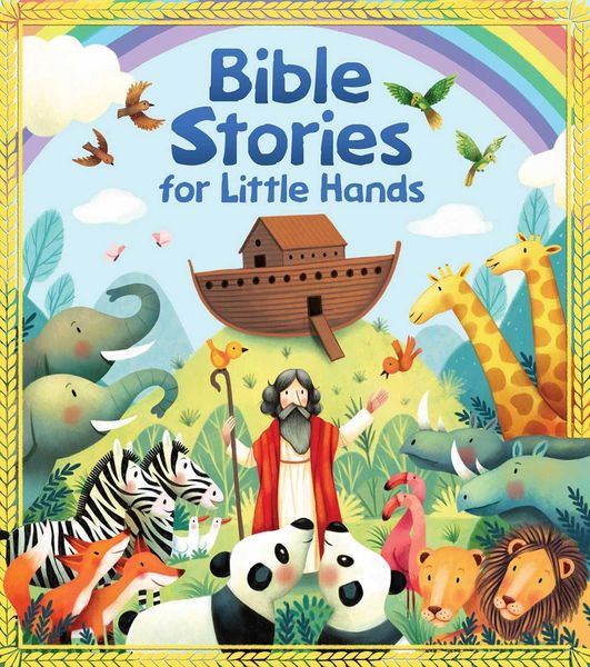 Produktbild: Bible Stories for Little Hands - Gifts for Christmas, Easter, Baptism, Communions, Birthdays - Baby Bible Book
