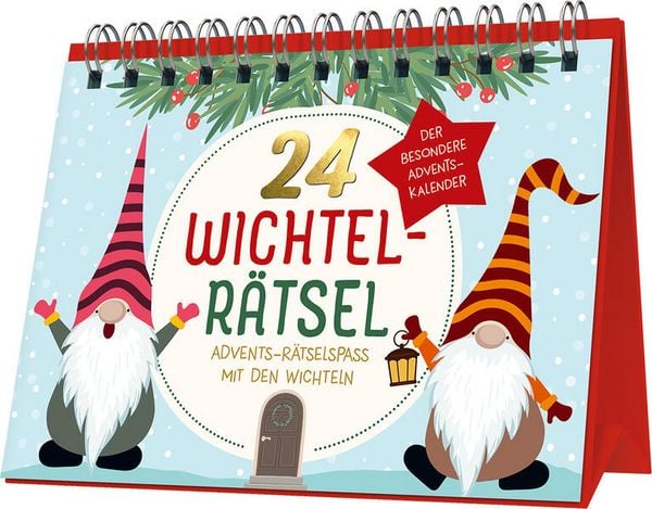 Produktbild: 24 Wichtel-R&auml;tsel | Advents-R&auml;tselspa&szlig; mit den Wichteln