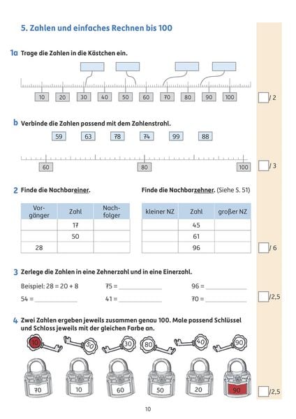 Produktbild: &Uuml;bungsheft mit Tests in Mathe 2. Klasse