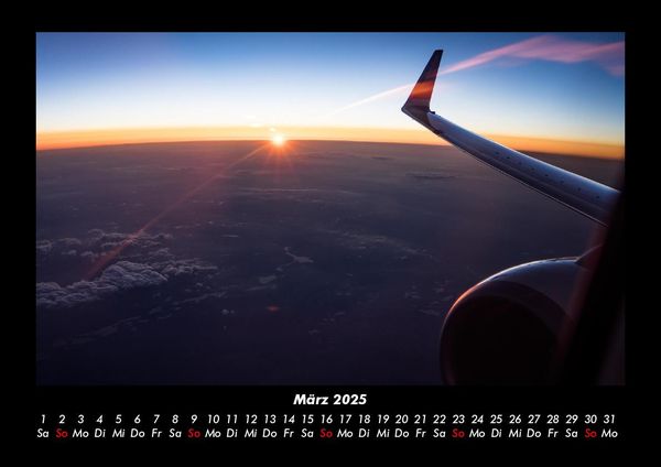 Produktbild: Flugzeuge 2025 Fotokalender DIN A3