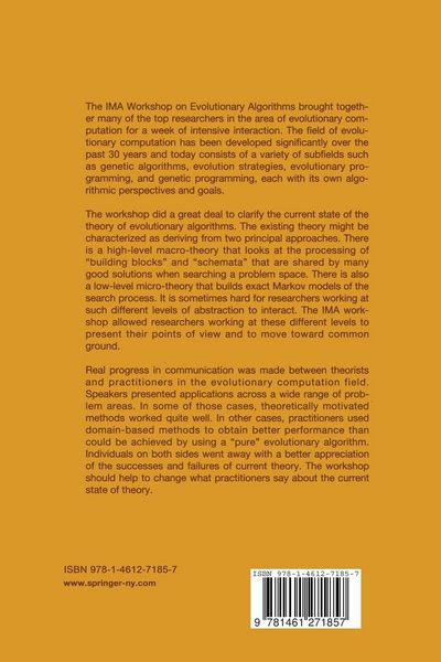 Produktbild: Evolutionary Algorithms