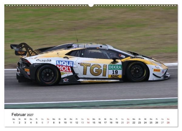 Produktbild: Motorsport aus Sant&rsquo;Agata (hochwertiger Premium Wandkalender 2027 DIN A2 quer), Kunstdruck in Hochglanz