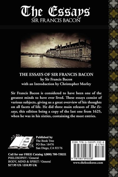 Produktbild: The Essays of Sir Francis Bacon