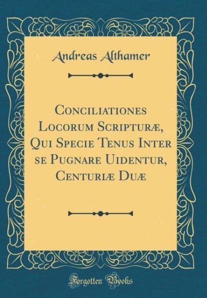 Produktbild: Lat-Conciliationes Locorum Scr