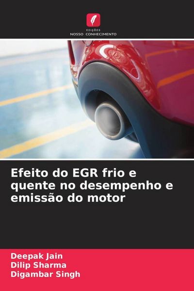 Produktbild: Efeito do EGR frio e quente no desempenho e emiss&atilde;o do motor