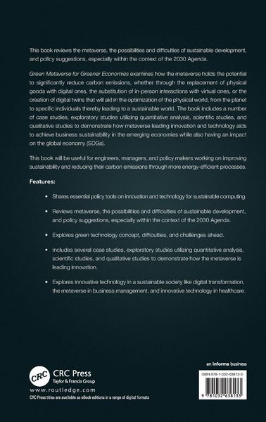 Produktbild: Green Metaverse for Greener Economies
