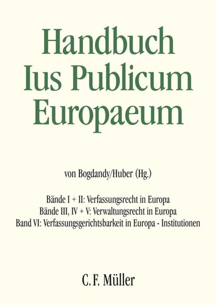 Produktbild: Ius Publicum Europaeum