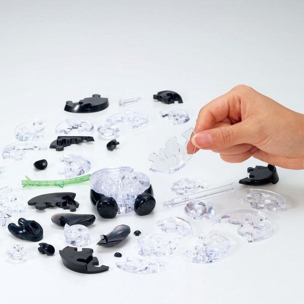 Produktbild: Crystal Puzzle - Pandapaar - 51 Teile