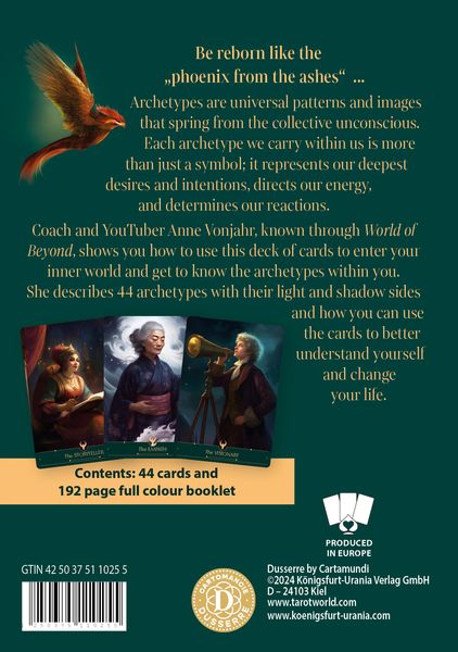 The Phönix-Cards - 44 archetypes for your inner light
